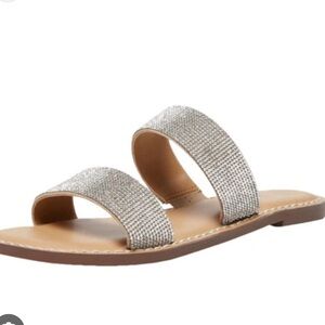 Dolce Vita Ilva Low Womens Metallic
Slide Sandals, size 7